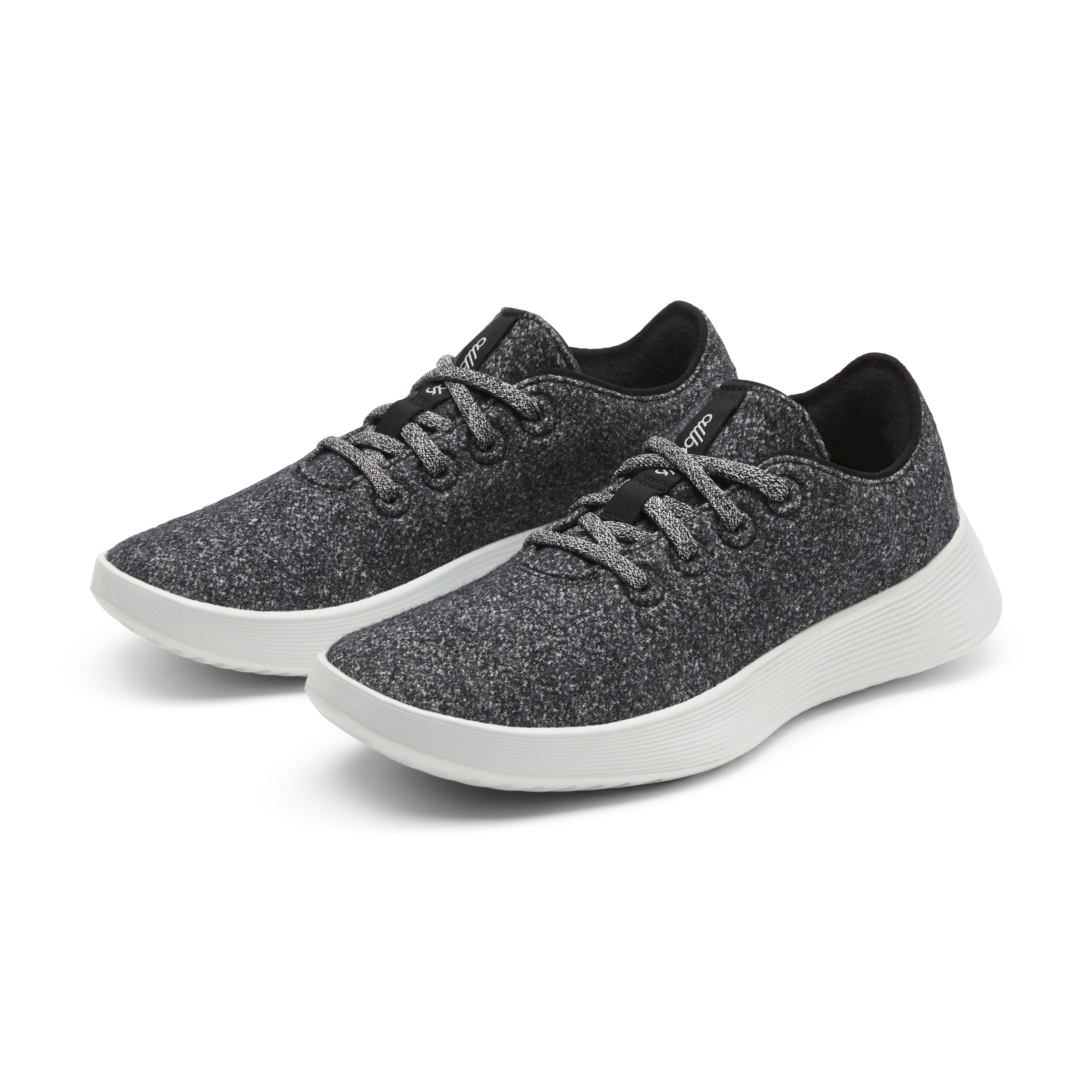 Women's Wool Runner Go - Dark Grey (Light Grey Sole) - Image 5
