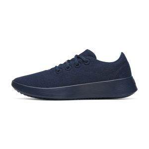 Women's Wool Runner Go - Deep Navy (True Navy Sole)