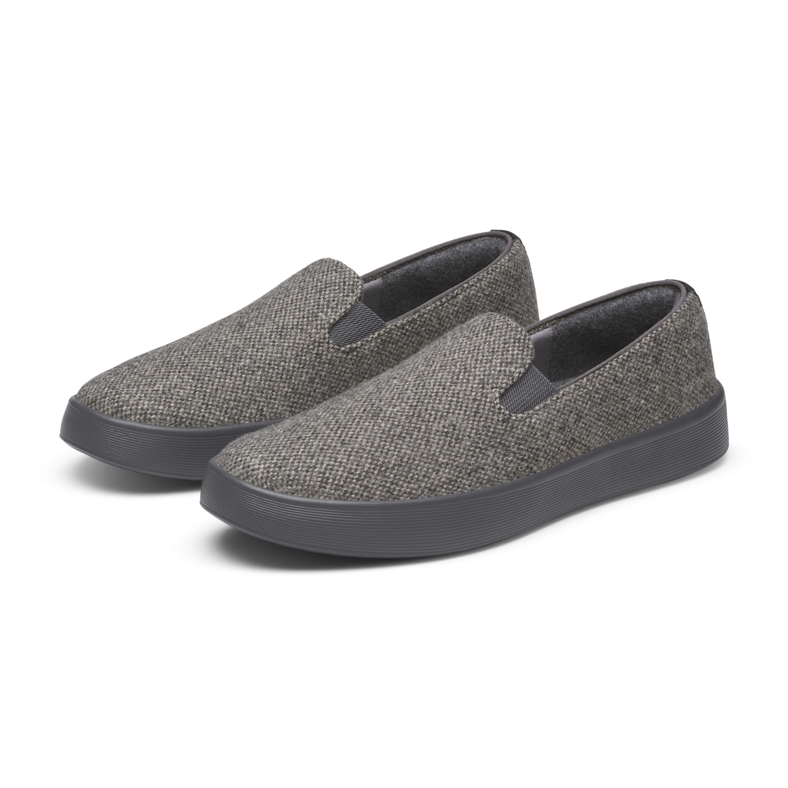 Women's Cruiser Slip On Tweed - Dark Grey (Stormy Grey Sole) - Image 5