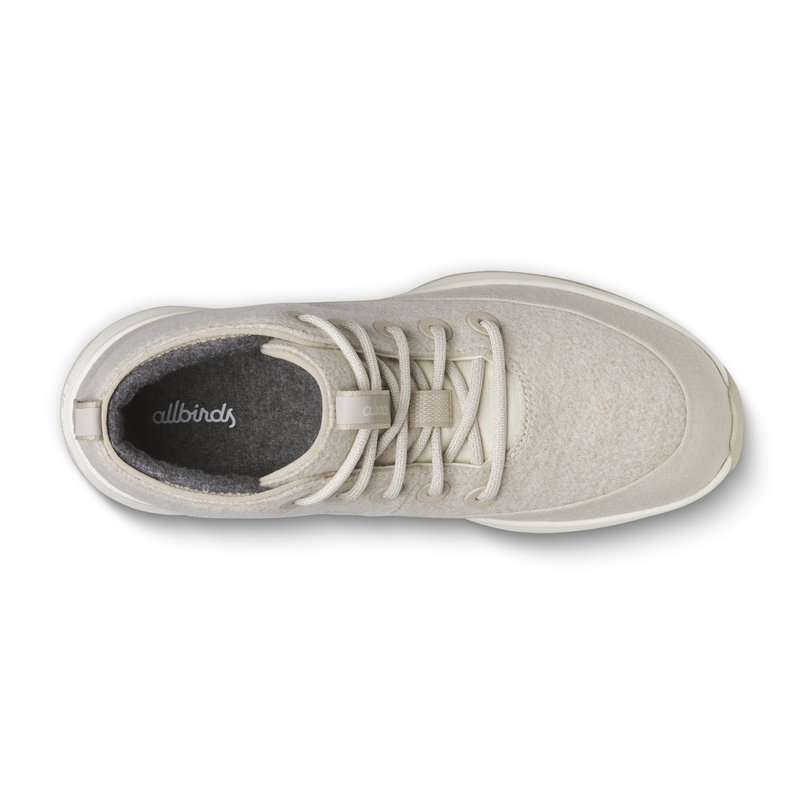 Men's Wool Runner NZ Mid Waterproof - Stony Cream/Rugged Beige (Stony Cream Sole) - Image 3