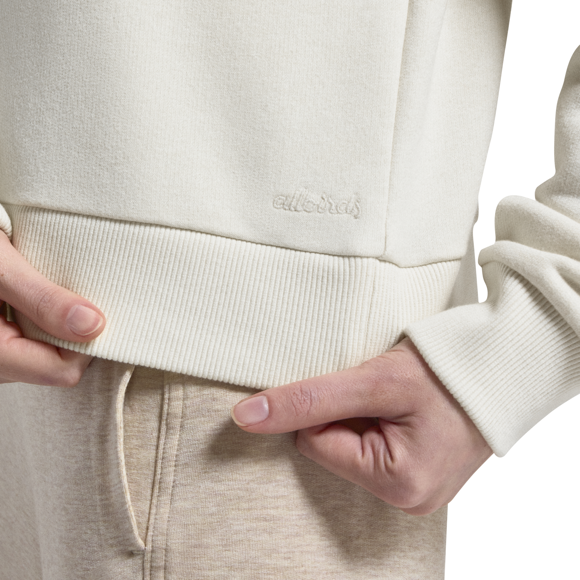 Women's Merino Blend Sweatshirt - Natural White - Image 4