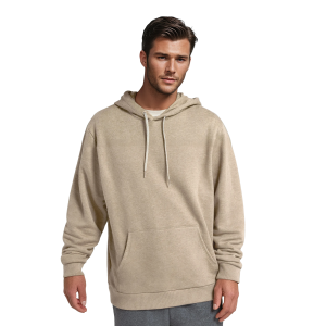 Unisex Merino Blend Hoodie - Rugged Beige