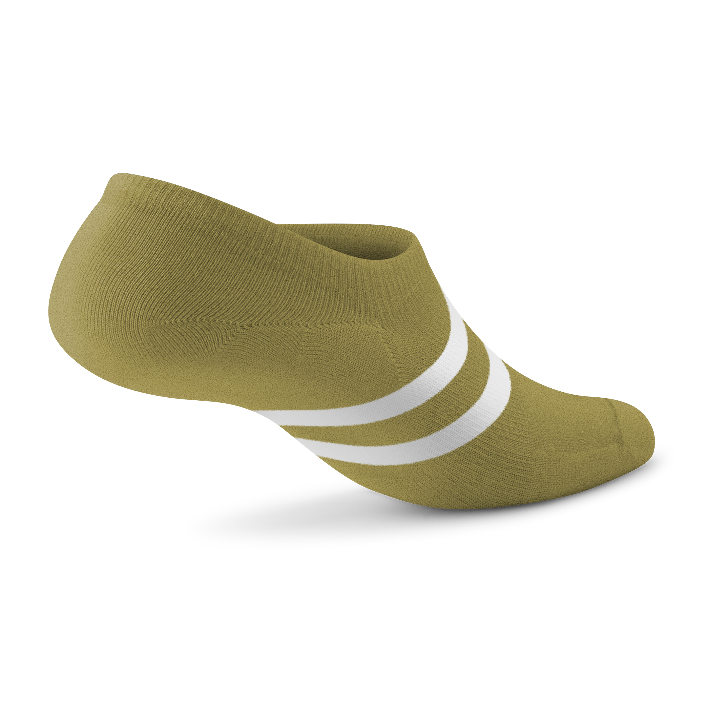 Anytime No Show Heel Grip Sock - Ochre (Blizzard Sole) - Image 2